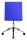 Topstar Besucherstuhl Cube EA390 L56 blau Stoff, 1 St.