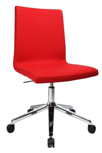 Topstar Besucherstuhl Cube EA390 L51 rot Stoff, 1 St.