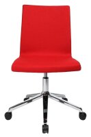 Topstar Besucherstuhl Cube EA390 L51 rot Stoff, 1 St.