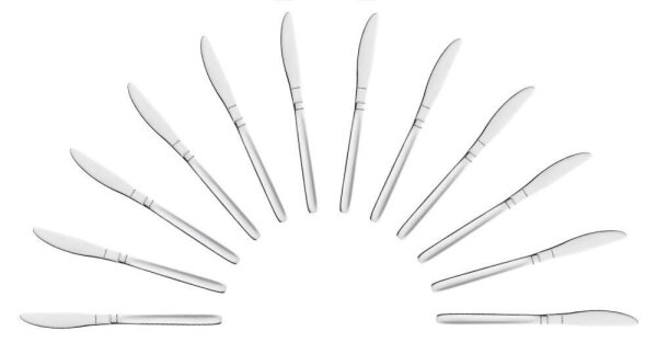 Amefa Messer Scandinave silber poliert, 12 St.