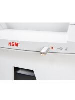 HSM SECURIO AF350 Aktenvernichter mit Partikelschnitt P-4, 4,5 x 30 mm, bis 350 Blatt