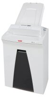 HSM SECURIO AF350 Aktenvernichter mit Partikelschnitt P-6, 0,78 x 11 mm, bis 350 Blatt, weiß