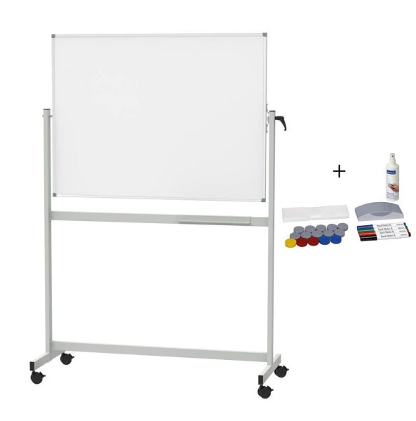 MAUL mobiles Whiteboard 120,0 x 90,0 cm grau Kunststoff, beschichtet