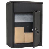 ROTTNER Paketbriefkasten Parcel Keeper 500 T05967 schwarz