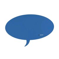 rocada Whiteboard Skinshape 100,0 x 150,0 cm blau Stahl