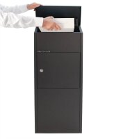 ROTTNER Paketbriefkasten Parcel Keeper 1000 T05781 schwarz