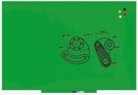 rocada Whiteboard Skinwhiteboard 100,0 x 150,0 cm...