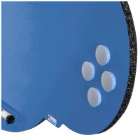rocada Whiteboard Skinshape 100,0 x 150,0 cm blau Stahl
