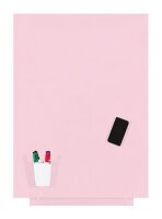 rocada Whiteboard Skinwhiteboard 55,0 x 75,0 cm rosa Stahl