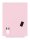 rocada Whiteboard Skinwhiteboard 55,0 x 75,0 cm rosa Stahl