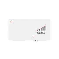 rocada Whiteboard Duo Skin 200,0 x 100,0 cm weiß Stahl
