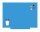 rocada Whiteboard Skinwhiteboard 55,0 x 75,0 cm blau Stahl