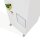 rocada mobiles Whiteboard Skin CUBE 55,0 x 211,0 cm weiß Stahl