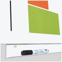 rocada Whiteboard Skinwhiteboard 150,0 x 100,0 cm weiß Stahl