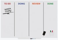 rocada Whiteboard Skinwhiteboard 150,0 x 100,0 cm weiß Stahl