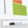 rocada Whiteboard Skinwhiteboard 150,0 x 100,0 cm weiß Stahl