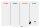 rocada Whiteboard Skinwhiteboard 150,0 x 100,0 cm weiß Stahl