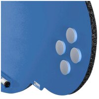 rocada Whiteboard Skinshape 115,0 x 75,0 cm hellblau Stahl