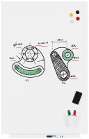 rocada Whiteboard Skinwhiteboard 75,0 x 115,0 cm...