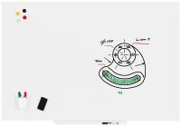 rocada Whiteboard PRO Skin 100,0 x 150,0 cm weiß...