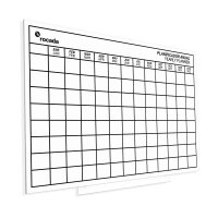rocada Whiteboard Skin 75,0 x 115,0 cm weiß Stahl