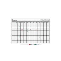 rocada Whiteboard Skin 75,0 x 115,0 cm weiß Stahl