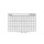 rocada Whiteboard Skin 75,0 x 115,0 cm weiß Stahl