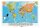 rocada Whiteboard Skin MAP Welt 150,0 x 100,0 cm bunt Stahl