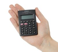 CASIO HL-4A Taschenrechner schwarz