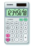 CASIO SL-305ECO Taschenrechner silber