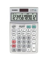 CASIO JF-120ECO Tischrechner silber