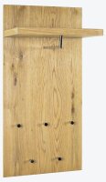 HAKU Möbel Wandgarderobe 15620 braun Holz 5 Haken...