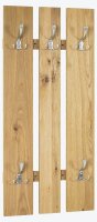 HAKU Möbel Wandgarderobe 15616 braun Holz 5 Haken...