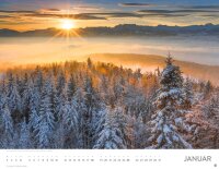 Heye Monats-Wandkalender Sonnenzauber 2026, 1 St.