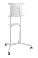 peerless TV-Ständer mit Rollen TRVT-FLIP2 weiß