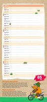 Heye Familienkalender Maus 2026, 1 St.