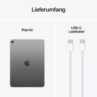 Apple iPad Air Wi-Fi (M3) (2025) 27,9 cm (11,0 Zoll) 1 TB spacegrau