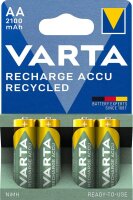 VARTA Akkus RECHARGE ACCU Recycled Ni-MH Mignon AA 2.100...