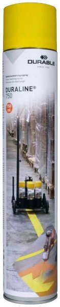 DURABLE DURALINE® 750 Markierungsspray gelb 750,0 ml, 1 St.