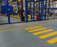 DURABLE Bodenmarkierungsband Zebrastreifen 200/05 gelb 200,0 x 1200,0 mm