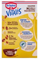 Dr. Oetker VITALIS KNUSPER SCHOKO+BANANE Müsli 450,0 g, 1 St.
