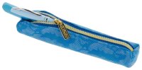 herlitz Schlampermäppchen Bright Animals blau, 21,0 x 4,0 cm