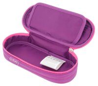 herlitz Schlampermäppchen befüllt Dip Dye pink/purple, 21,5 x 9,5 cm