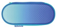 herlitz Schlampermäppchen befüllt Dip Dye blau/türkis, 21,5 x 9,5 cm