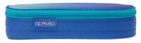herlitz Schlampermäppchen befüllt Dip Dye blau/türkis, 21,5 x 9,5 cm
