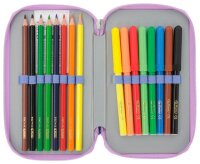 herlitz Federmäppchen befüllt Mystic Mermaid Motiv 23-teilig, 19,3 x 11,5 cm