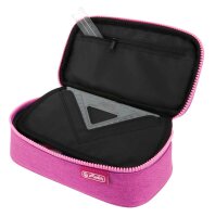 herlitz Schlampermäppchen beatBox ABC pink/purple, 22,5 x 12,0 cm