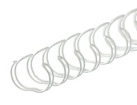 LMG Drahtbinderücken weiß für 100 Blatt,...
