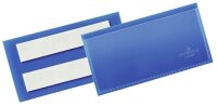 DURABLE Etikettentaschen blau 10,0 x 3,8 cm, 50 St.