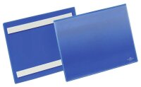 DURABLE Etikettentaschen blau A5, 50 St.